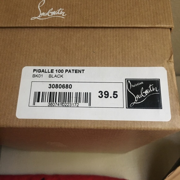 Christian Louboutin pigalle 100 patent shoes - Picture 3 of 6